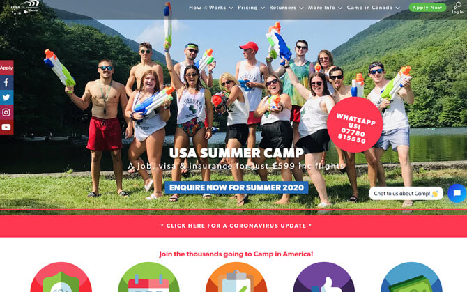 The USA Summercamp screenshot