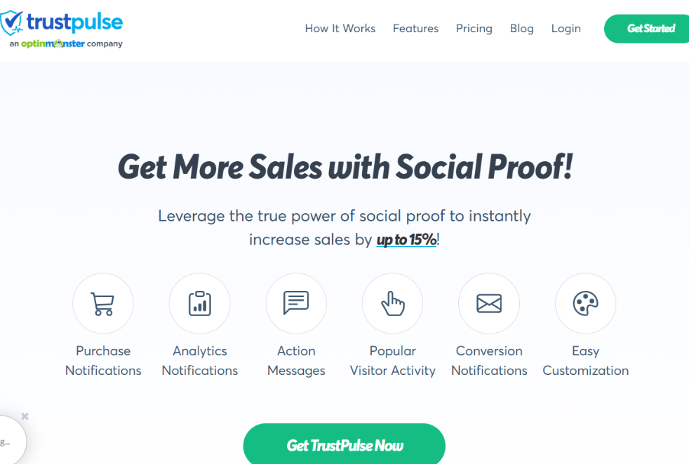 Trustpulse WordPress plugin