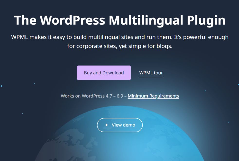 WordPress Multilingual Plugin (WPML)